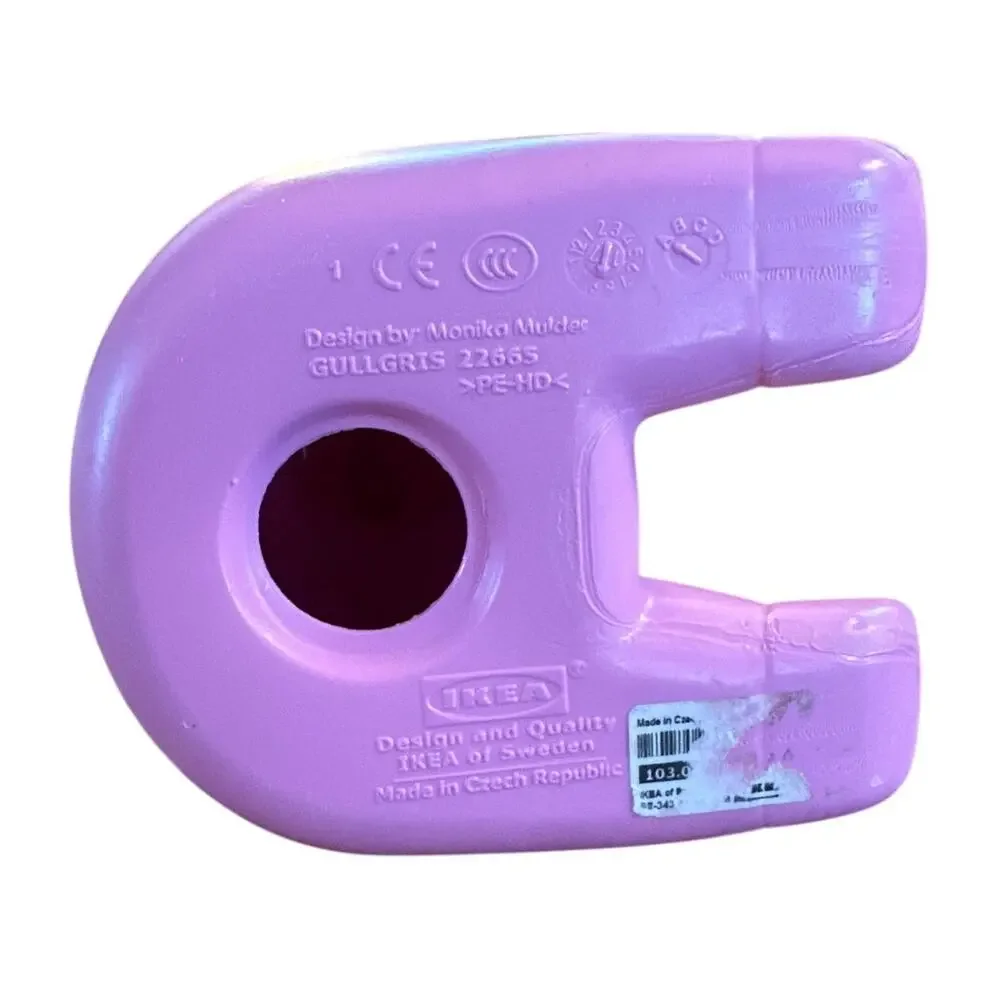 IKEA Gullgris 22665 Monika Mulder Pink Piggy Bank Hard Plastic Kids Child Decor